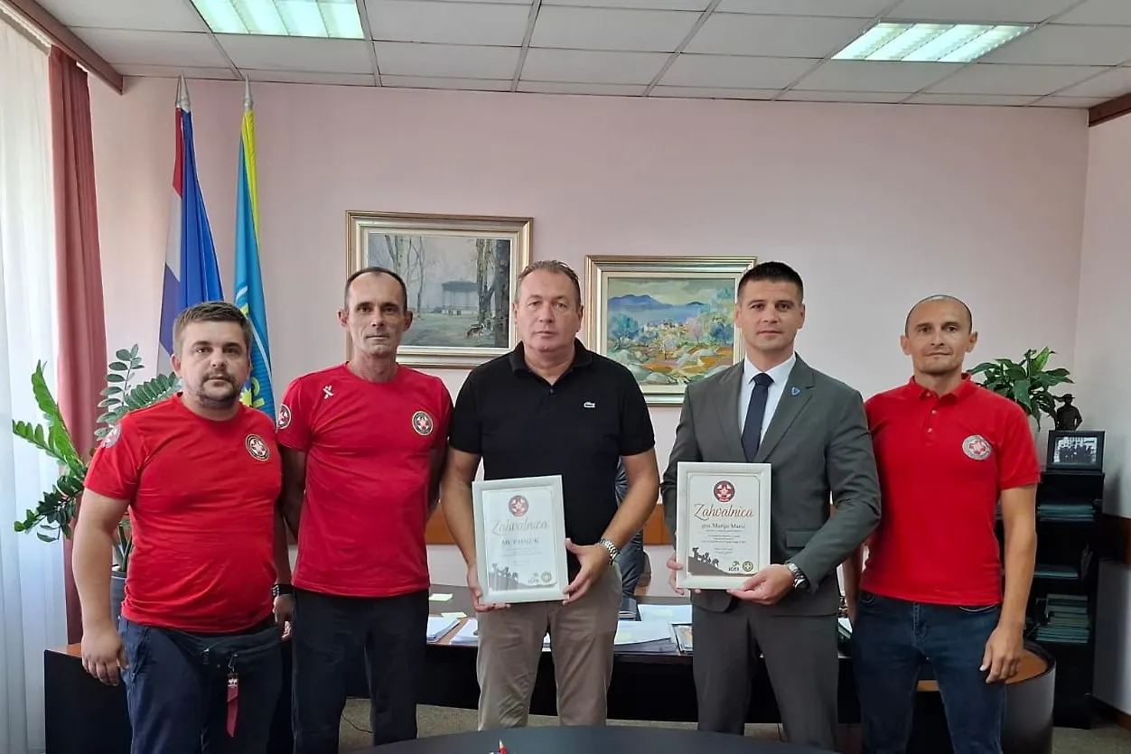 Захвалница ГСС-а у БиХ МУП-у Херцеговачко-неретванског кантона