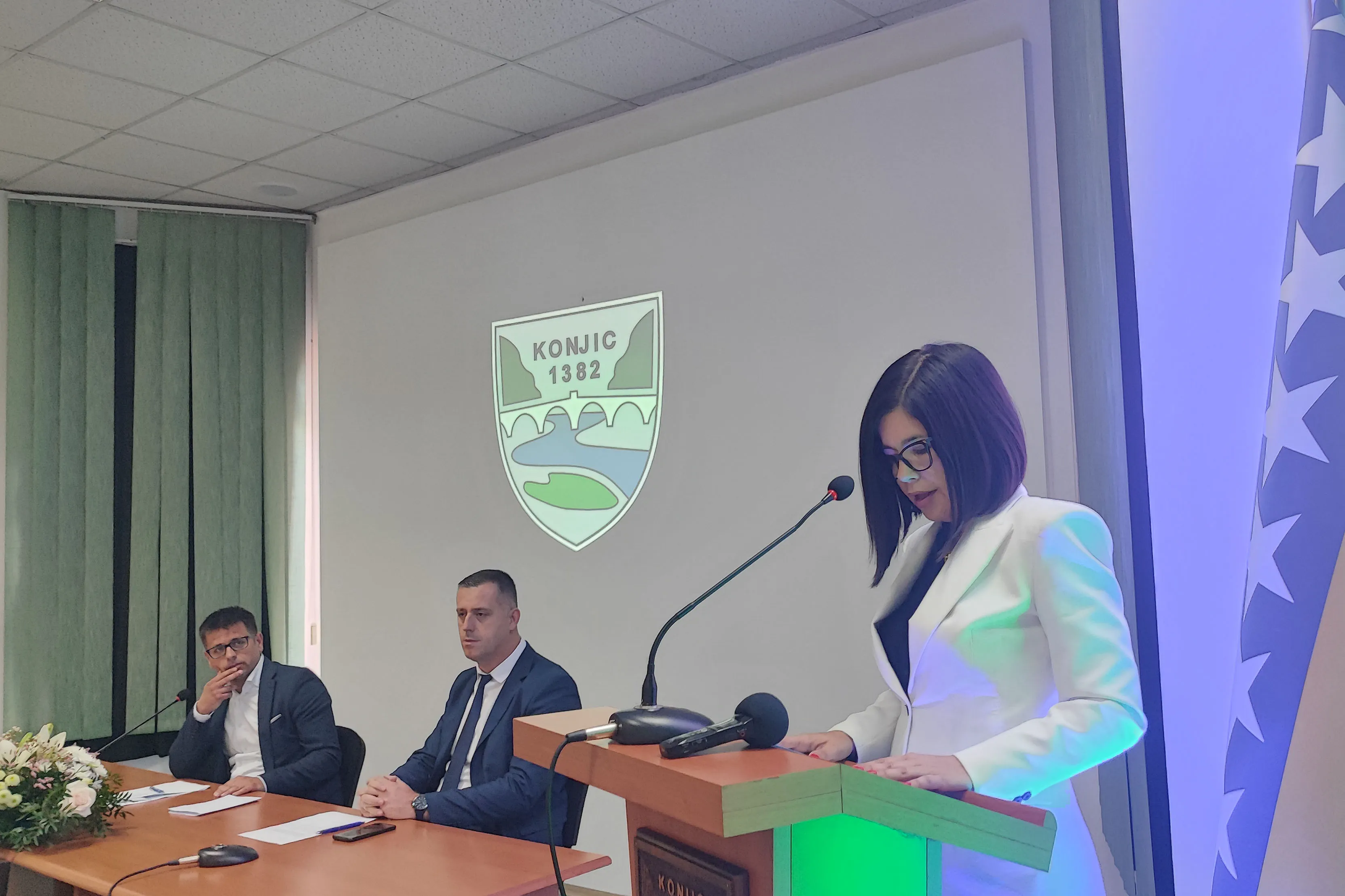 Delegacija Vlade HNK-a na proslavi Dana grada Konjica