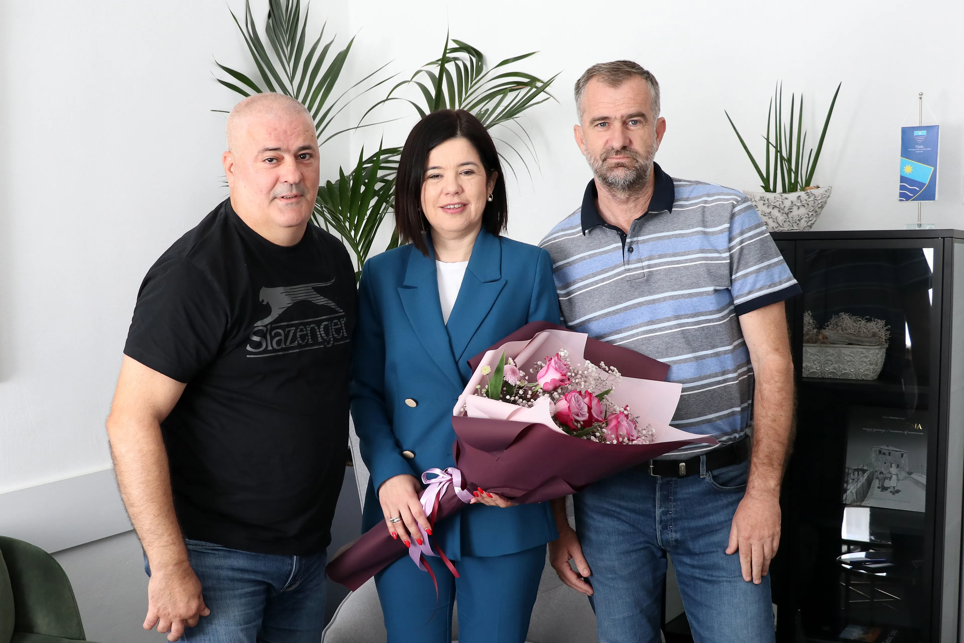 Premijerka Buhač sa članovima predsjedništva HVIDRE Mostar